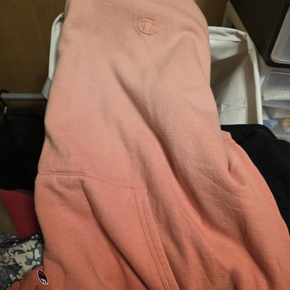 Champion Peach-Orange Sweatpants Joggers